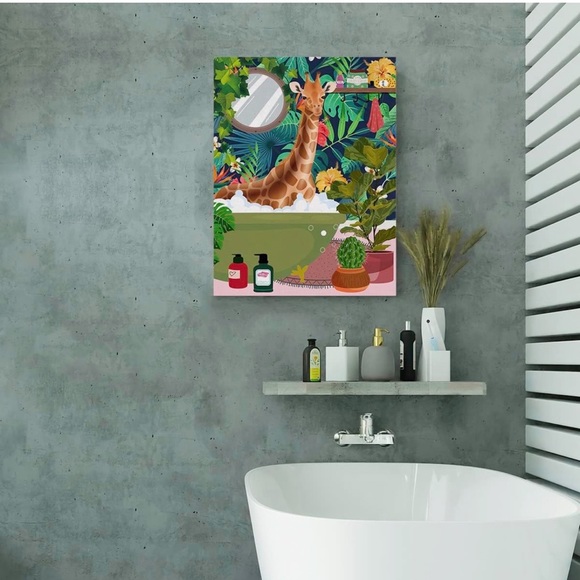 Giraffe 🦒 poster canvas - Picture 5 of 7